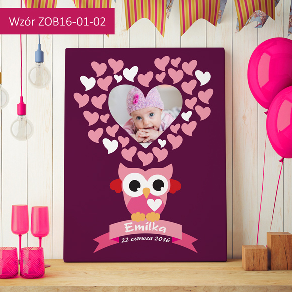  Pamiątka Obraz dla dziecka urodziny chrzest rocze