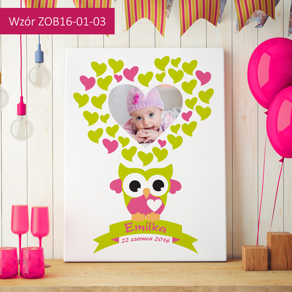  Pamiątka Obraz dla dziecka urodziny chrzest rocze