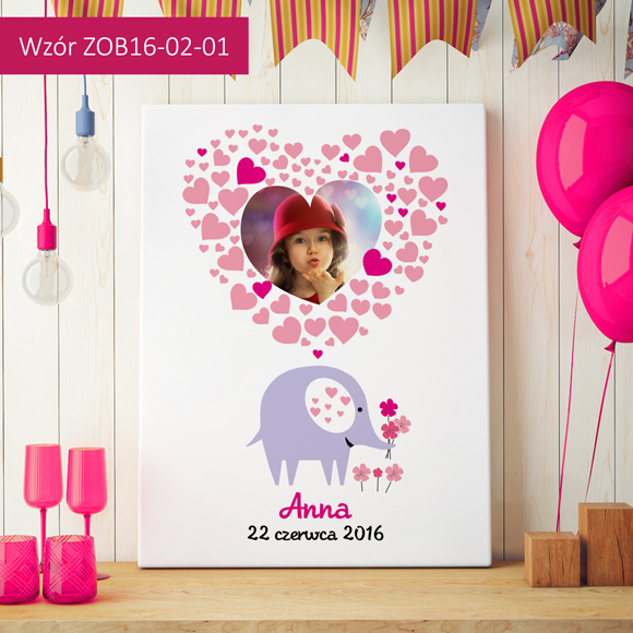  Pamiątka Obraz dla dziecka urodziny chrzest rocze