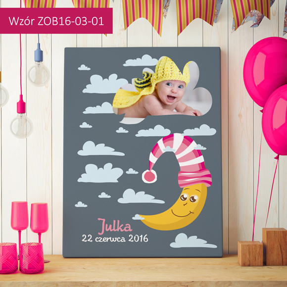  Pamiątka Obraz dla dziecka urodziny chrzest rocze