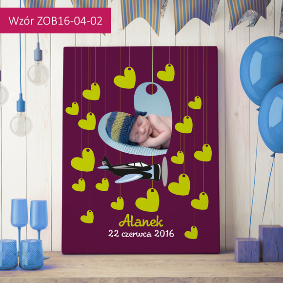  Pamiątka Obraz dla dziecka urodziny chrzest rocze